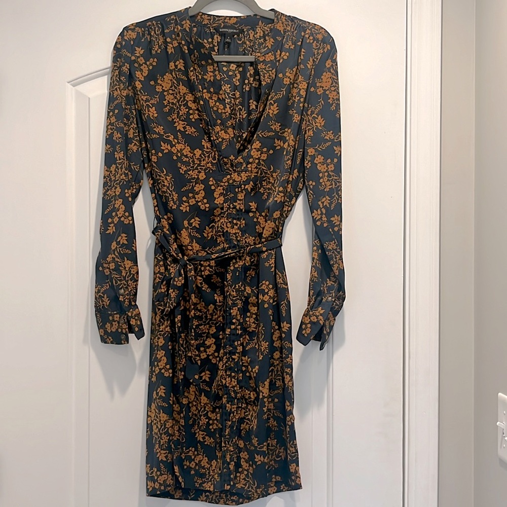 Banana Republic Floral Work dress